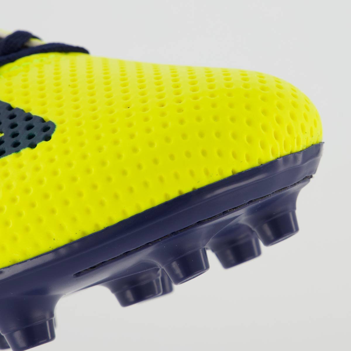 Chuteira Umbro Force Campo Amarela e Azul Amarelo 8