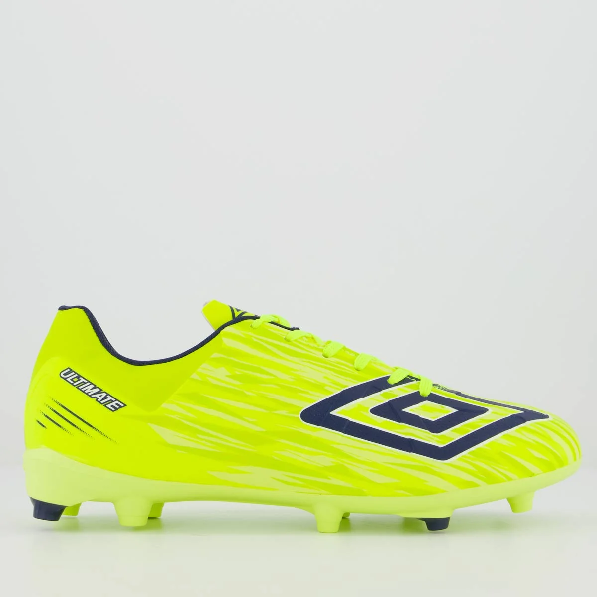 Chuteira Umbro Ultimate Campo Verde Fluorescente Verde