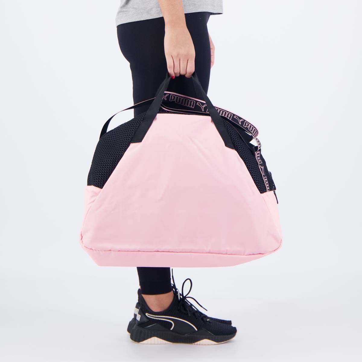 Bolsa Puma AT Ess Grip Rosa Rosa 3