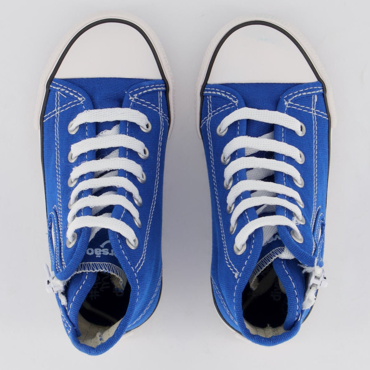 Tênis Diversão Canvas Hi Color Cano Médio Infantil Azul Azul 4