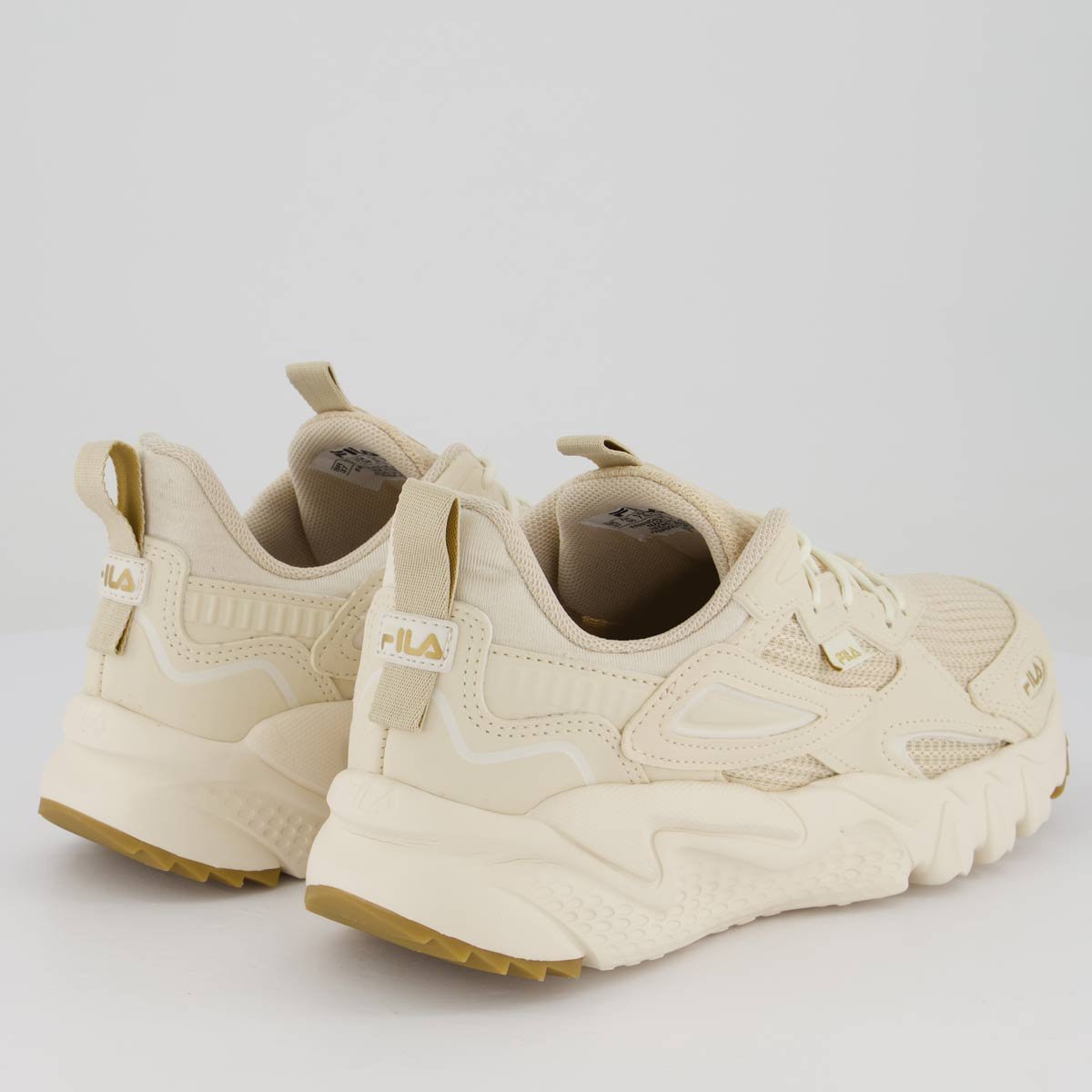 Tênis Fila Venture Tracer Feminino Bege e Dourado Bege/Dourado 3