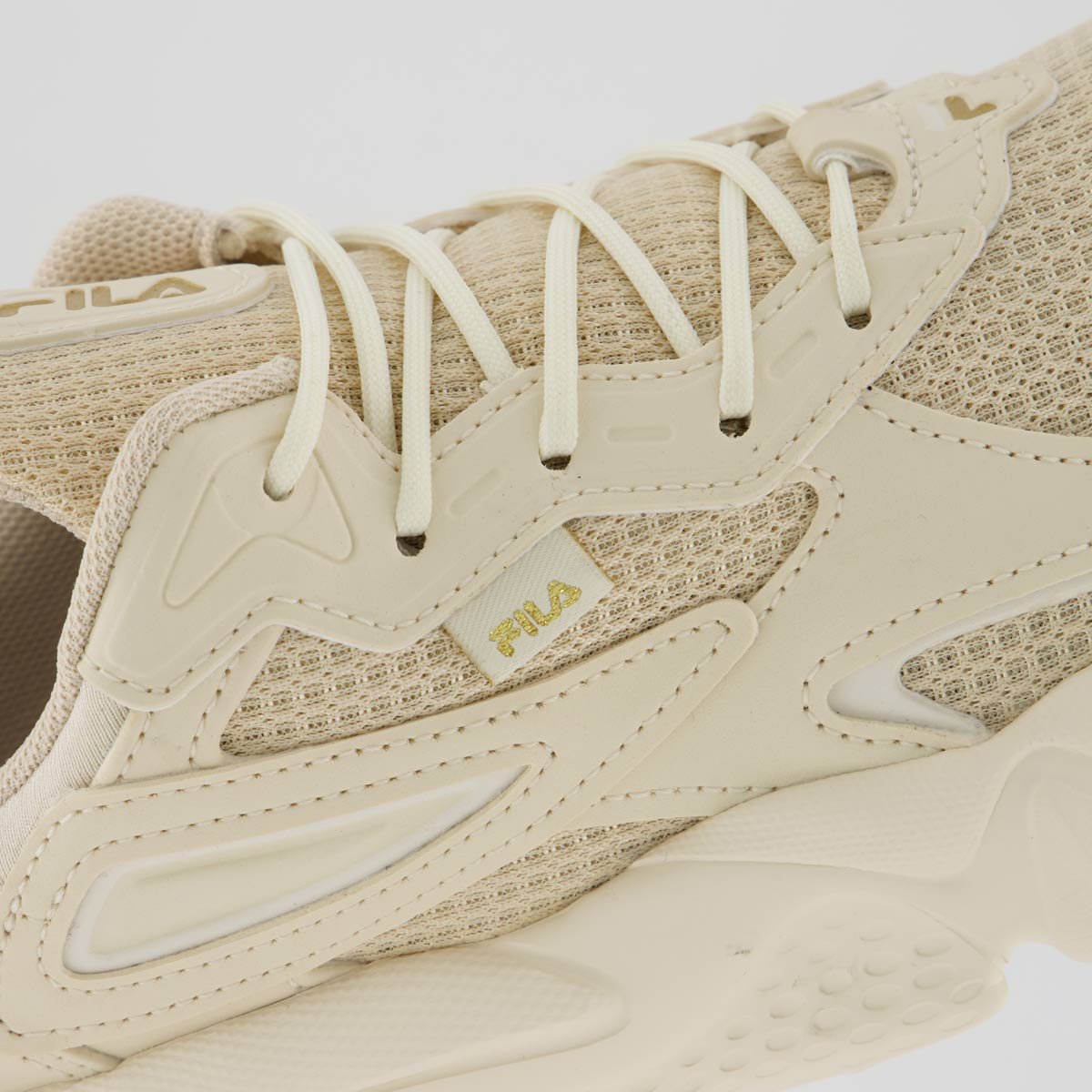 Tênis Fila Venture Tracer Feminino Bege e Dourado Bege/Dourado 7