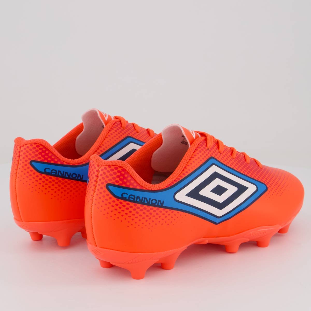 Chuteira Umbro Cannon Campo Juvenil Coral Coral 3