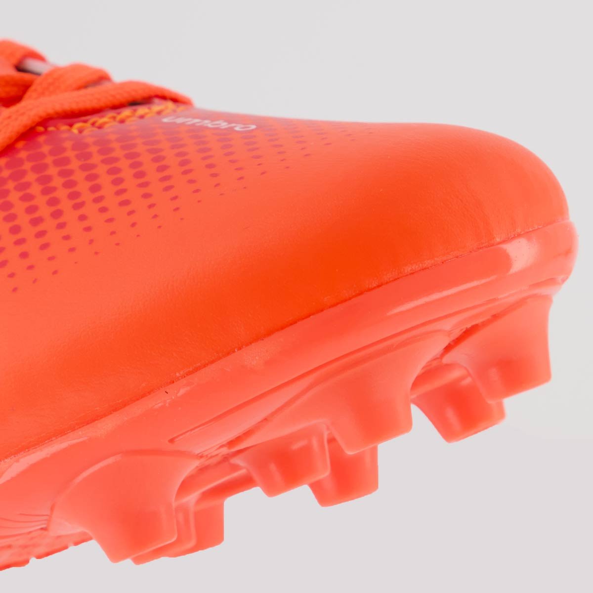 Chuteira Umbro Cannon Campo Juvenil Coral Coral 8