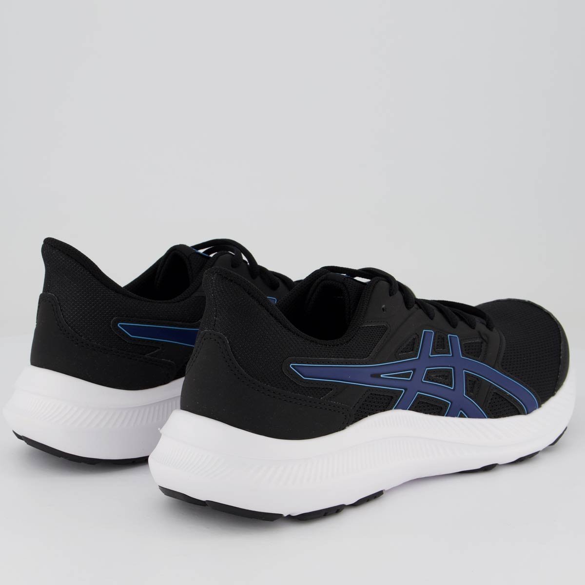 Tênis Asics Jolt 4 Preto e Azul Preto 3