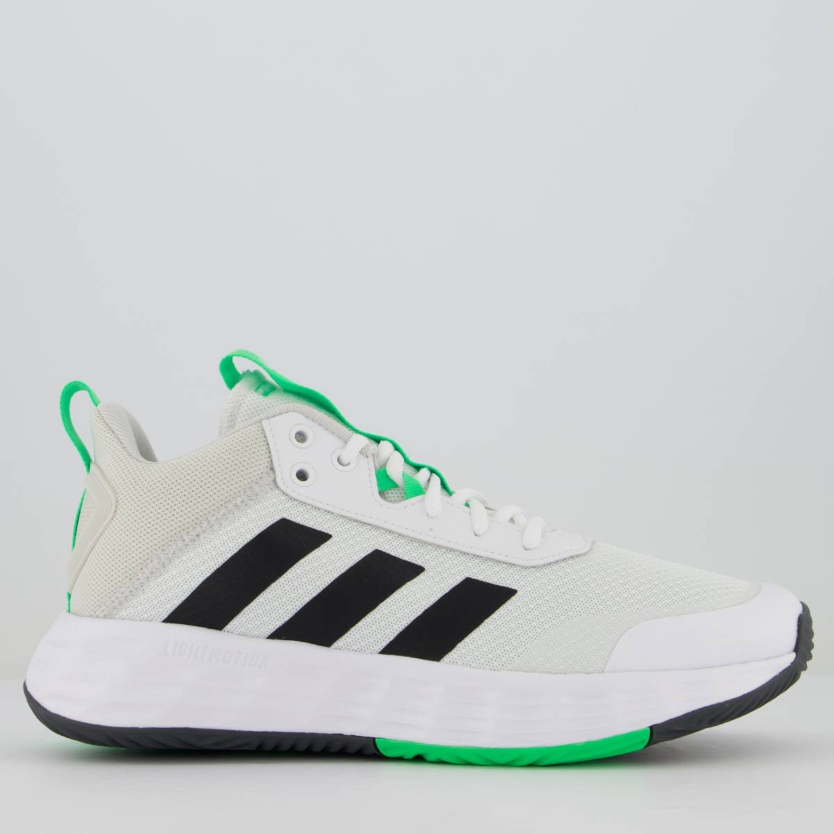 Tênis Adidas Own The Game 2.0 Branco e Verde Branco 1