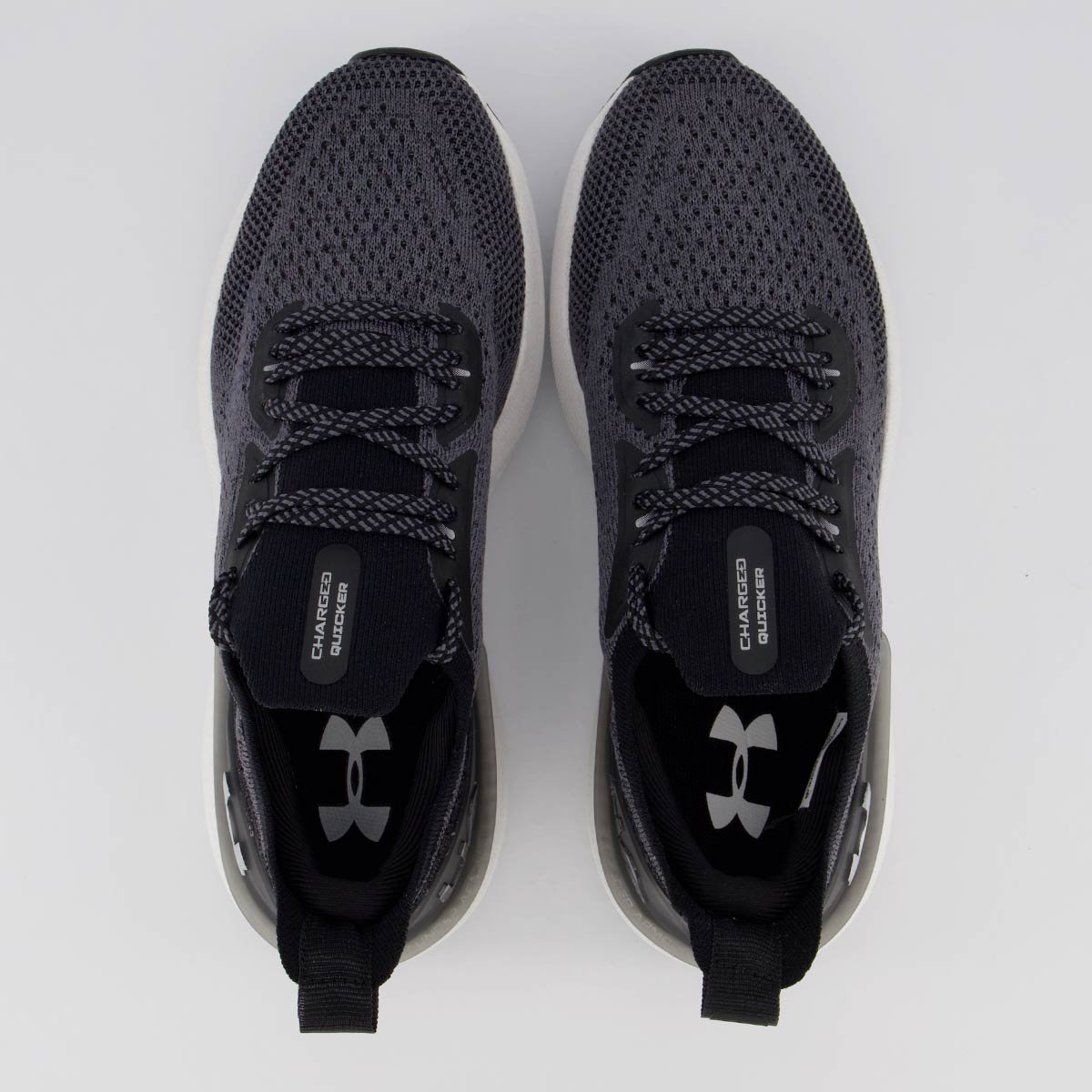 Tênis Under Armour Charged Quicker Cinza Cinza 4