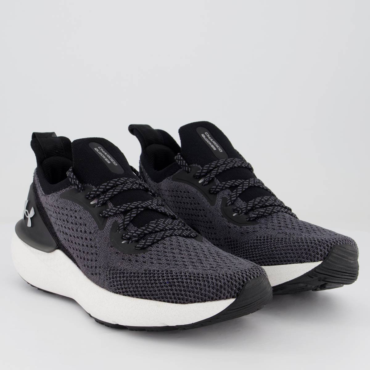 Tênis Under Armour Charged Quicker Cinza Cinza 2