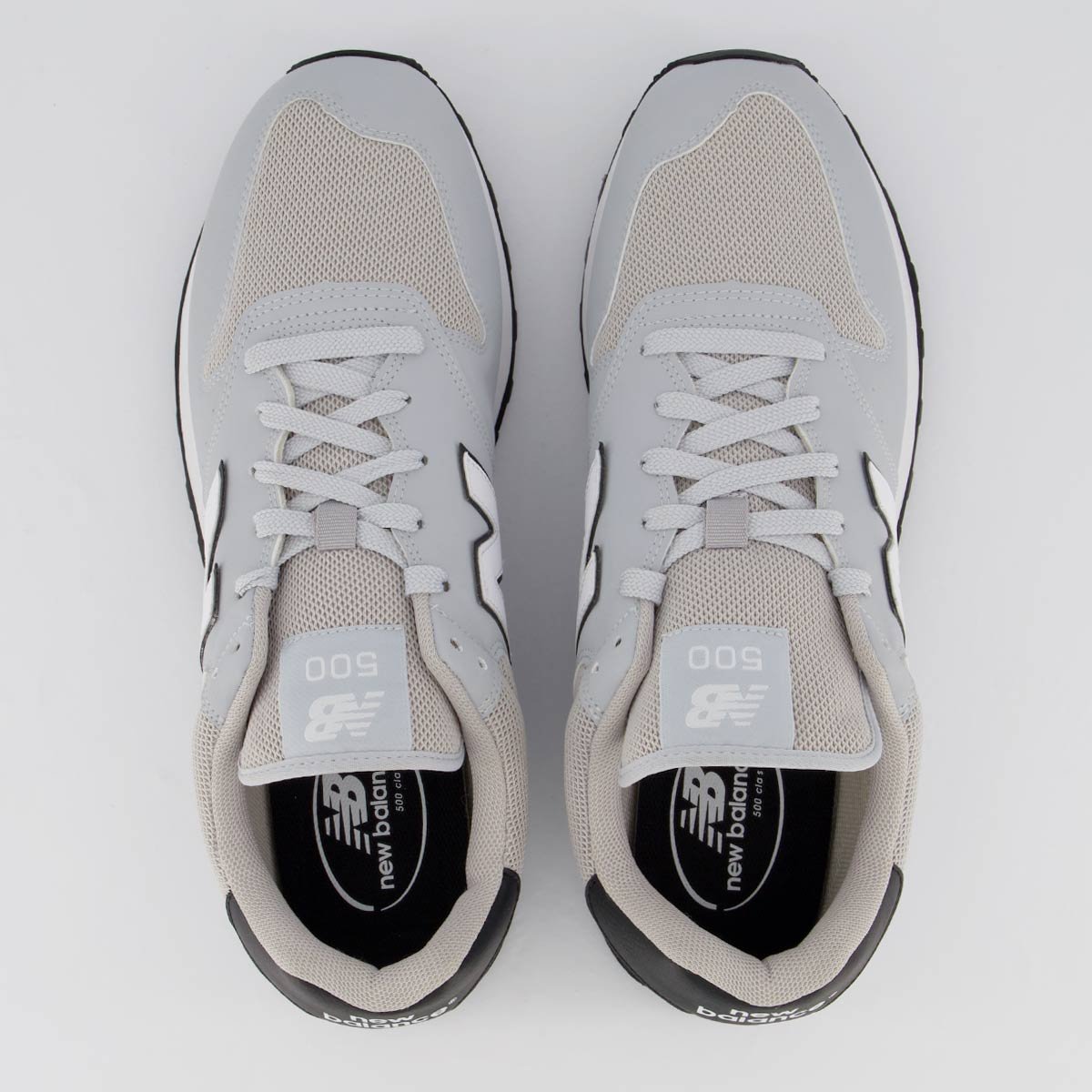 Tênis New Balance 500V2 Cinza e Branco Cinza 4