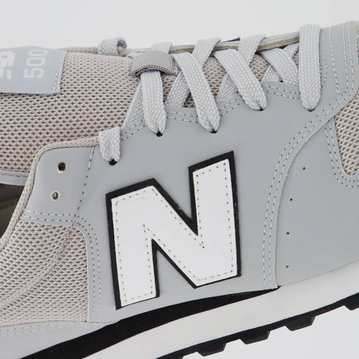 Tênis New Balance 500V2 Cinza e Branco Cinza 7