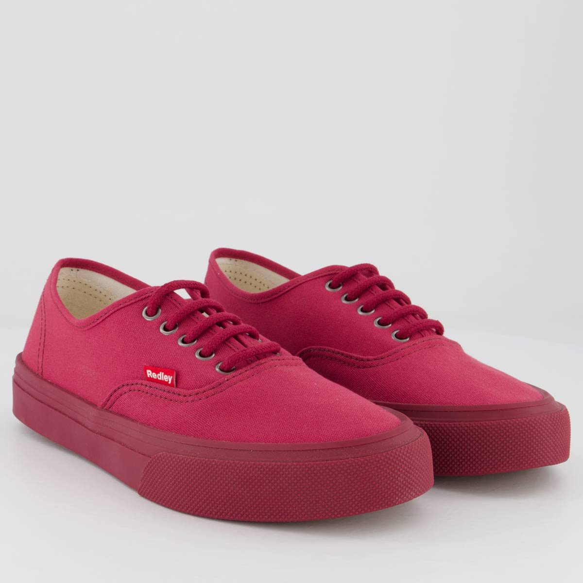 Tênis Redley Originals Monocromo Vinho Vermelho 2