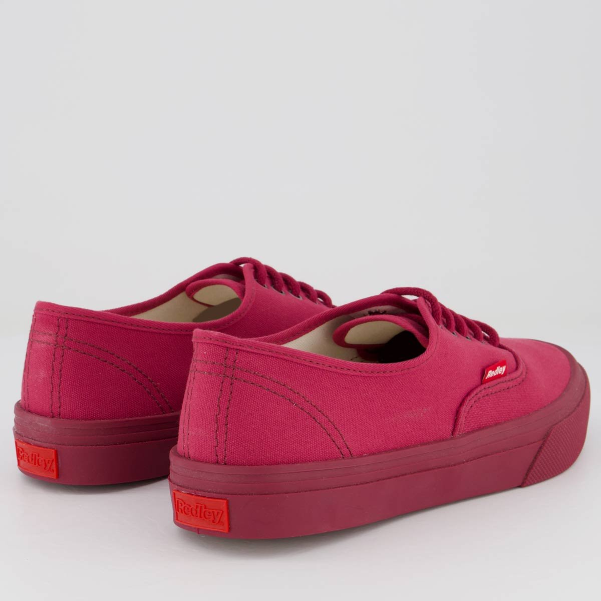 Tênis Redley Originals Monocromo Vinho Vermelho 3