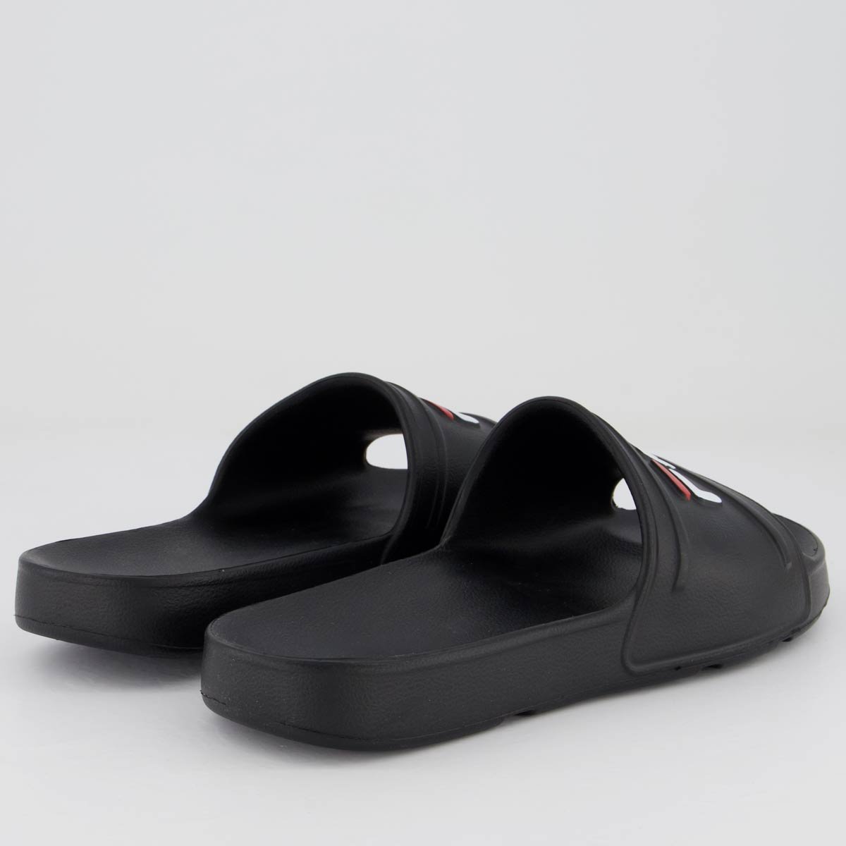 Chinelo Fila Sleek Slide Feminino Preto e Branco Preto 4