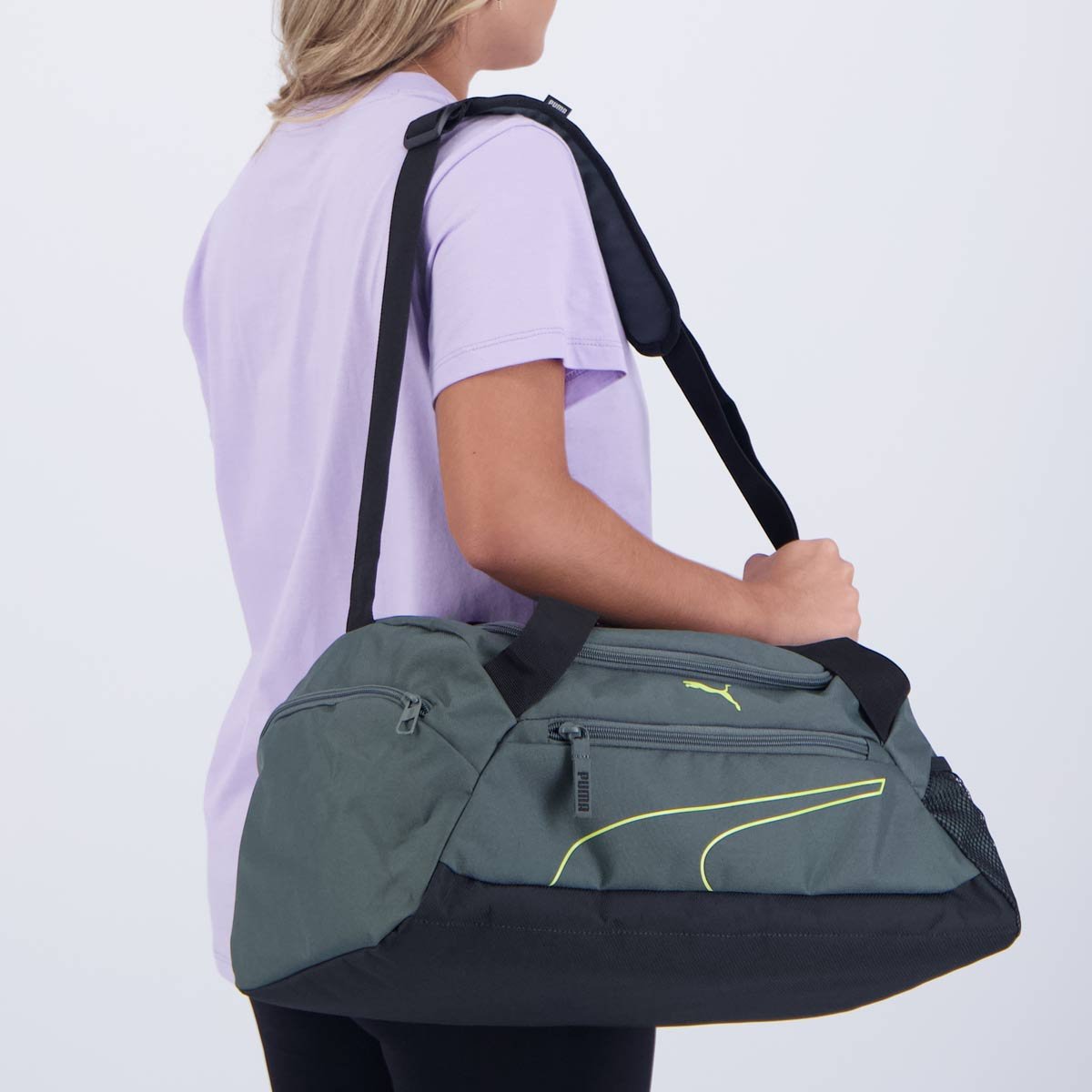 Mala Puma Fundamentals Sports S Cinza Cinza 2