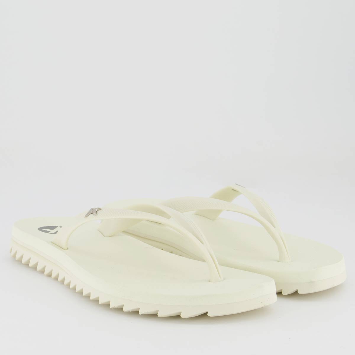 Chinelo Kenner Ibiza Pro Feminino Off White Branco 3