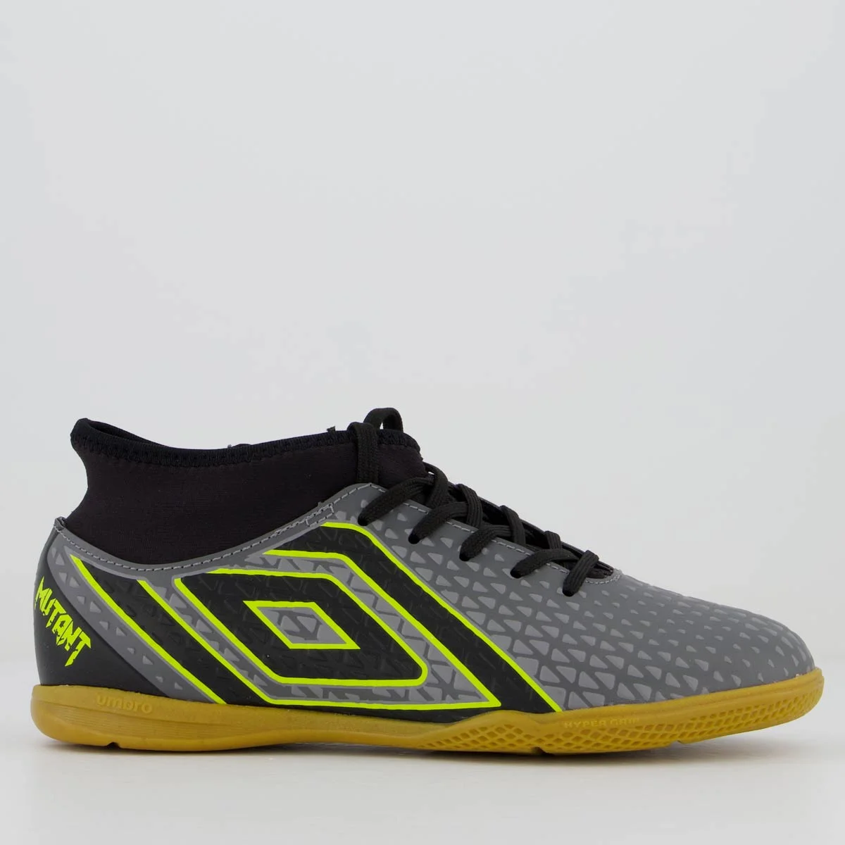 ◆ibutan Chuteira Umbro Mutant Futsal Juvenil Cinza Cinza
