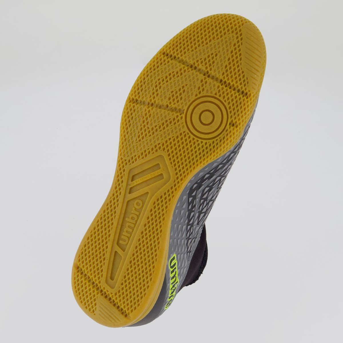 Chuteira Umbro Mutant Futsal Juvenil Cinza Cinza 5