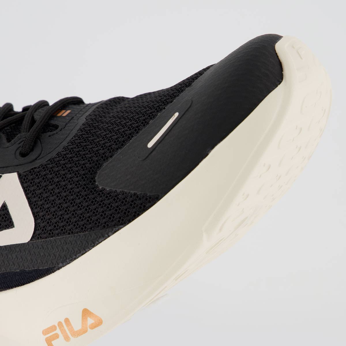 Tênis Fila Progress Lite Feminino Preto e Bege Preto 8