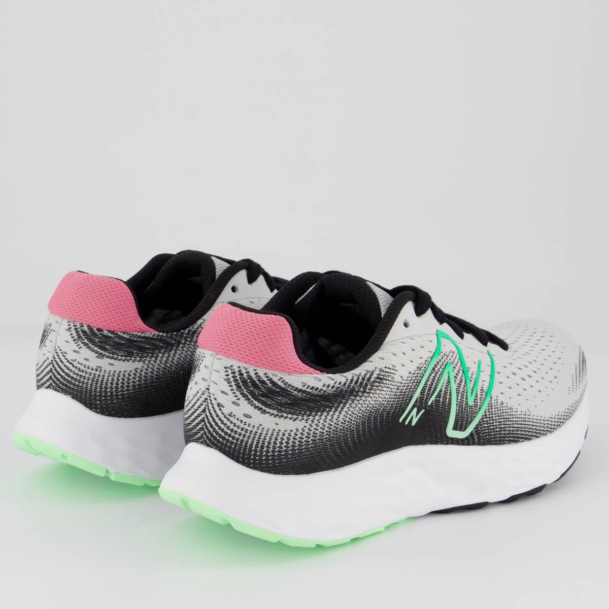 Tênis New Balance 520V8 Feminino Cinza e Verde Cinza/Verde 3