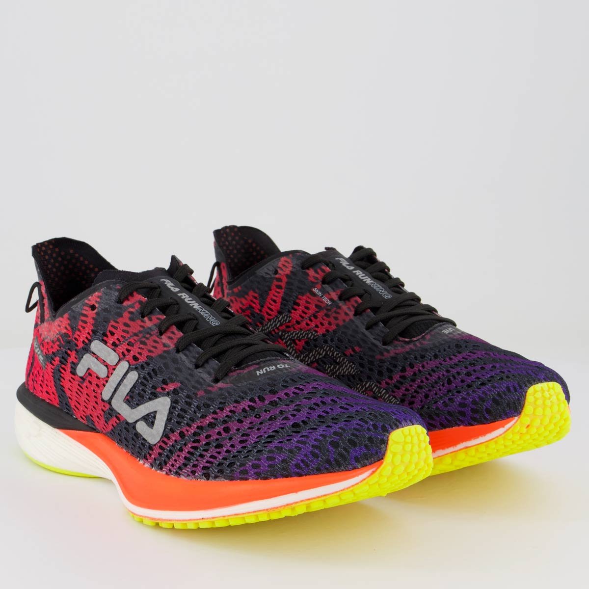 Tênis Fila KR6 Feminino Preto Preto 2