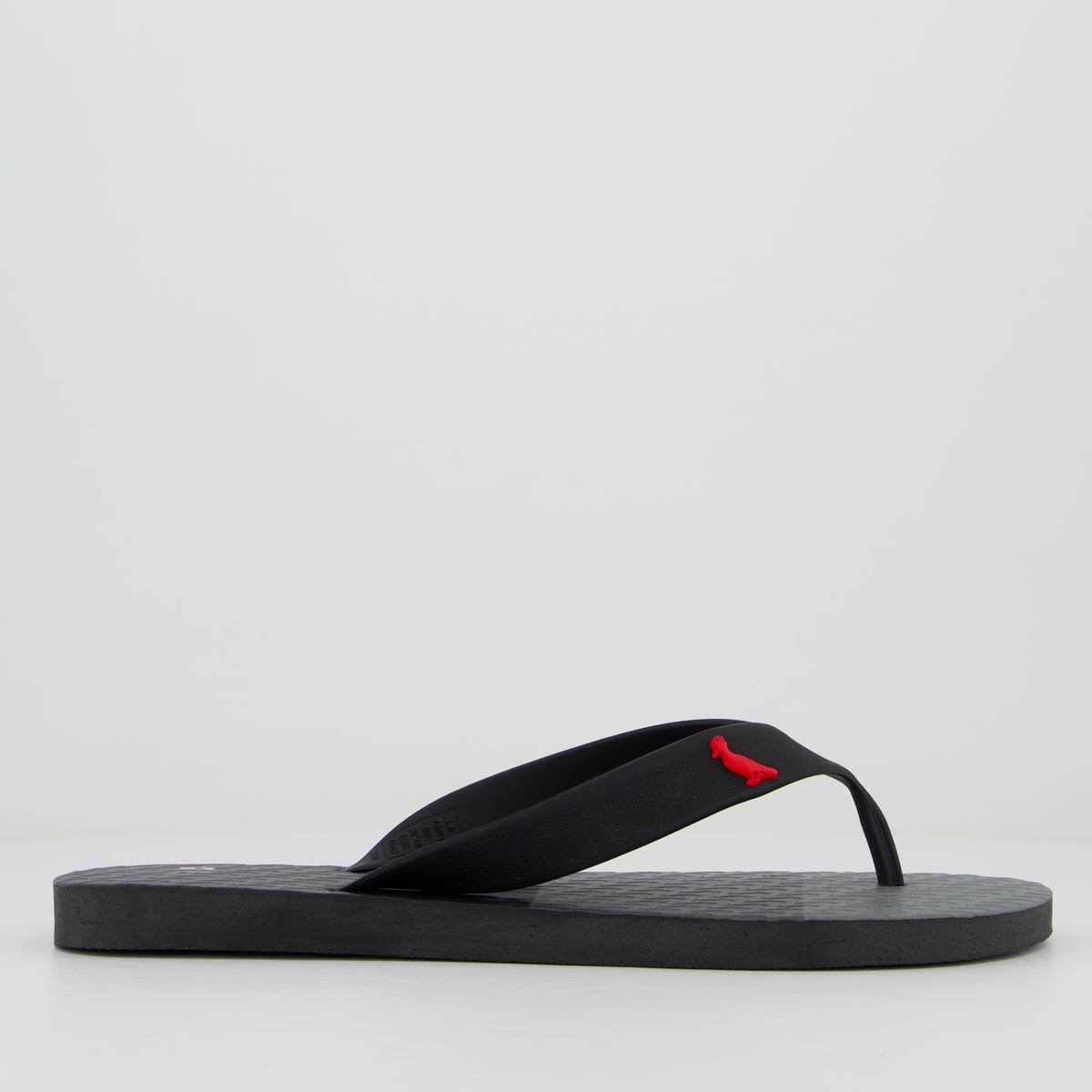 Chinelo Reserva Trancoso Preto e Cinza Escuro Preto 2