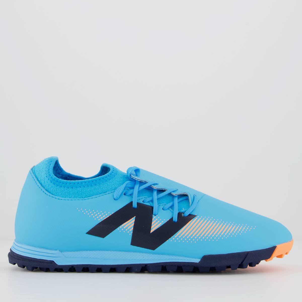 Chuteira New Balance Furon Dispatch V7+ Society Azul Azul