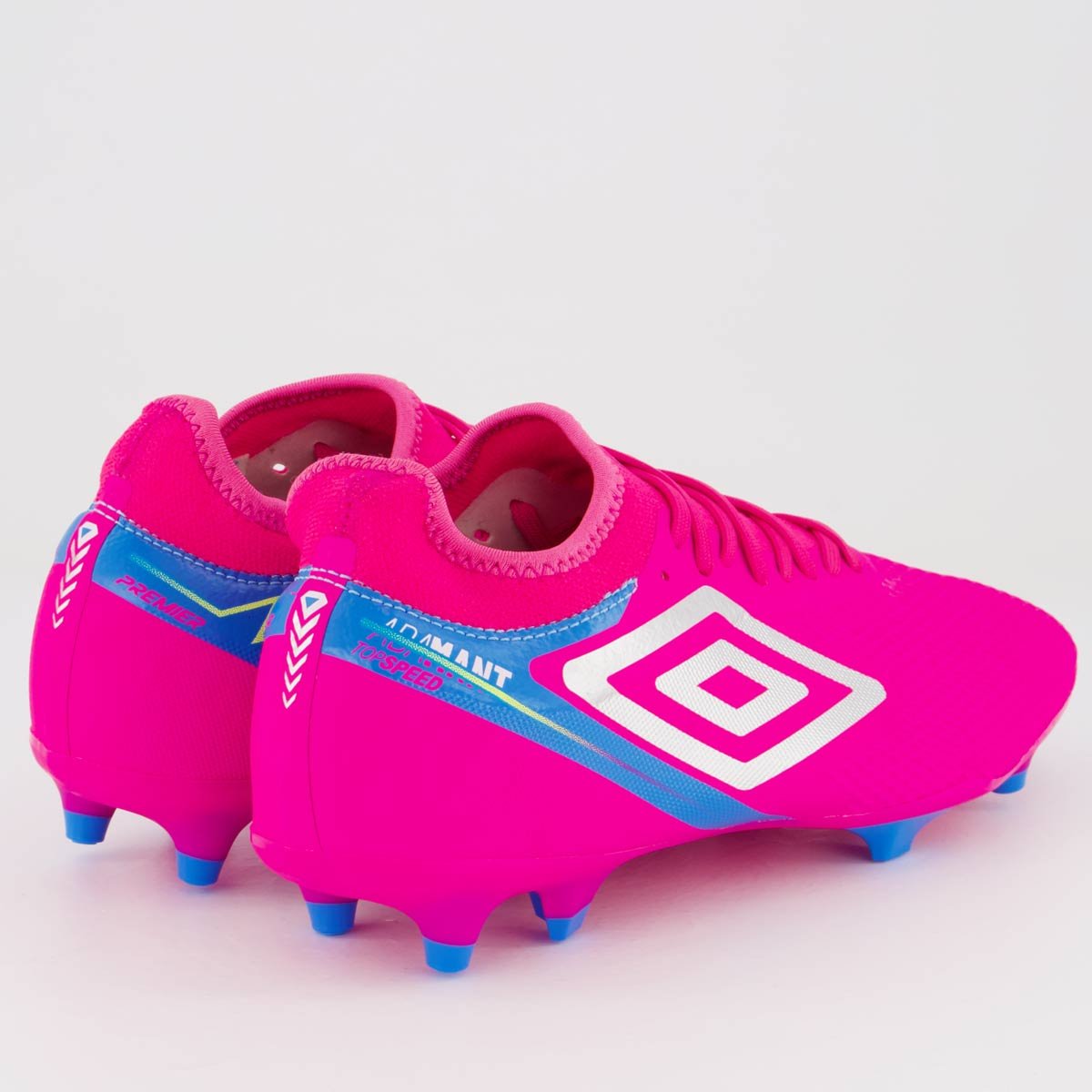 Chuteira Umbro Adamant Top Speed Premier Campo Rosa Rosa 3