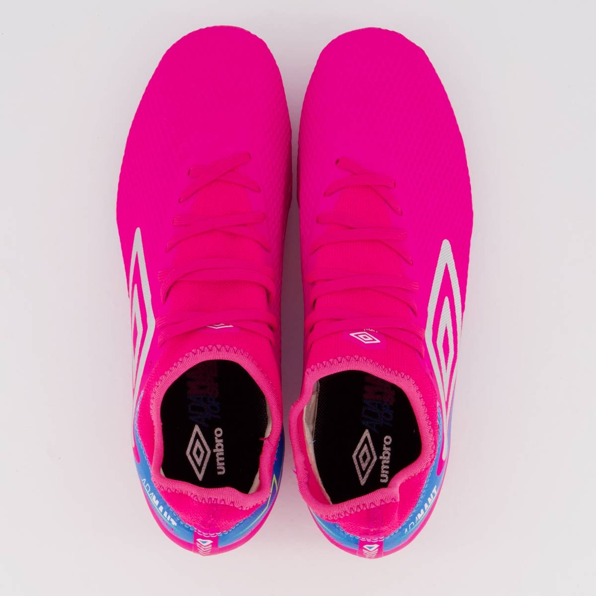 Chuteira Umbro Adamant Top Speed Premier Campo Rosa Rosa 4