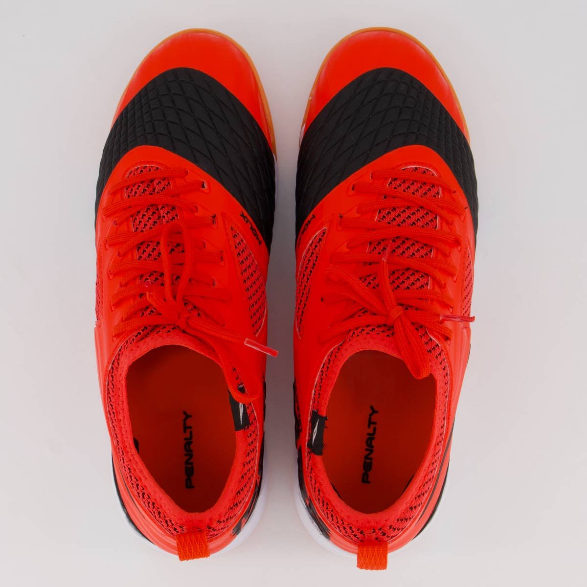 Chuteira Penalty Max 1000 Ecoknit Futsal Vermelha e Preta Vermelho/Preto 4