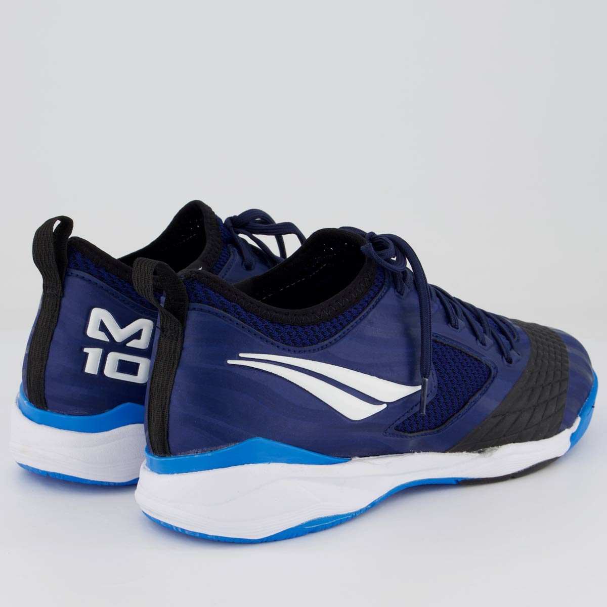 Chuteira Penalty Max 1000 Ecoknit Futsal Marinho e Branca Azul Marinho 3