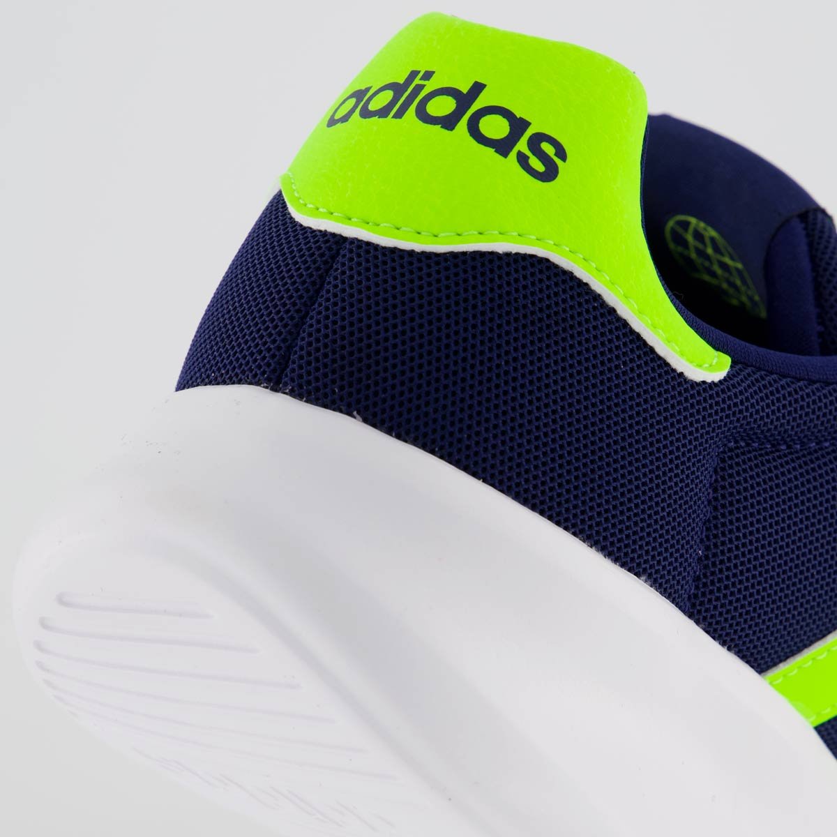 Tênis Adidas Lite Racer 3.0 Marinho e Verde Azul 6