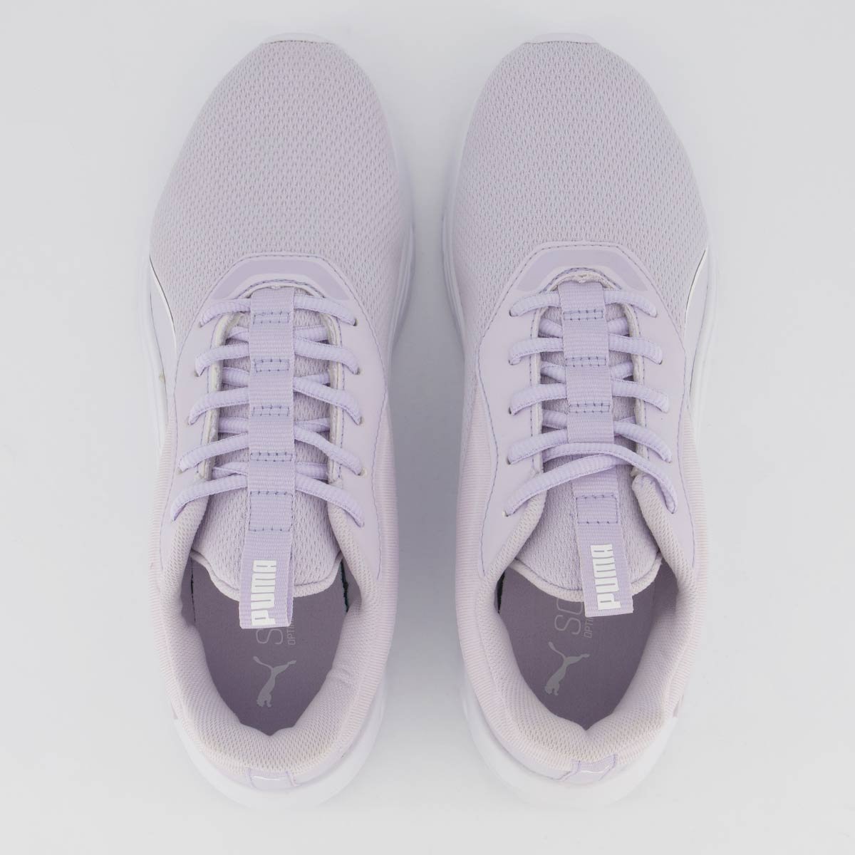 Tênis Puma Lex Nova Shine Feminino Lilás e Branco Roxo 4