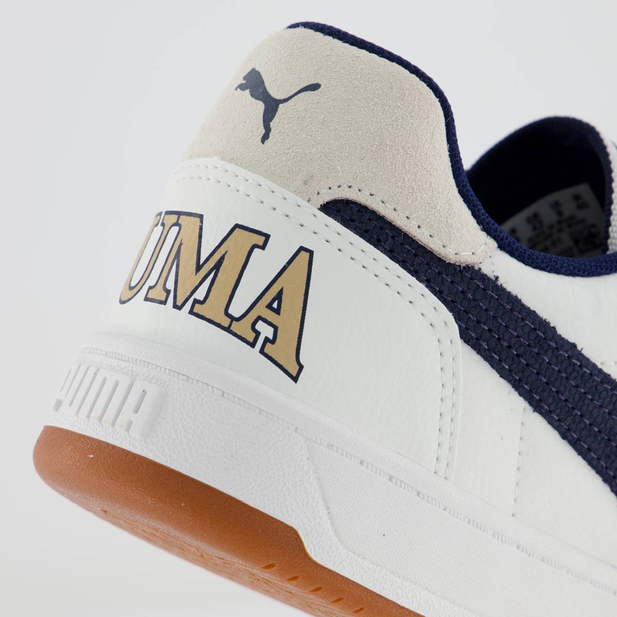 Tênis Puma Caven 2.0 Retro Club Branco e Marinho 6