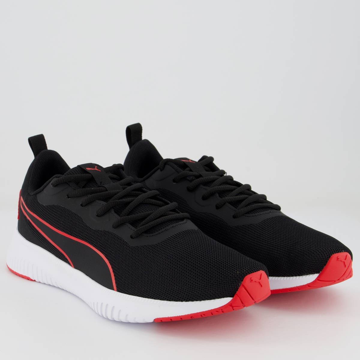 Tênis Puma Flyer Flex BDP Preto e Vermelho Preto 2