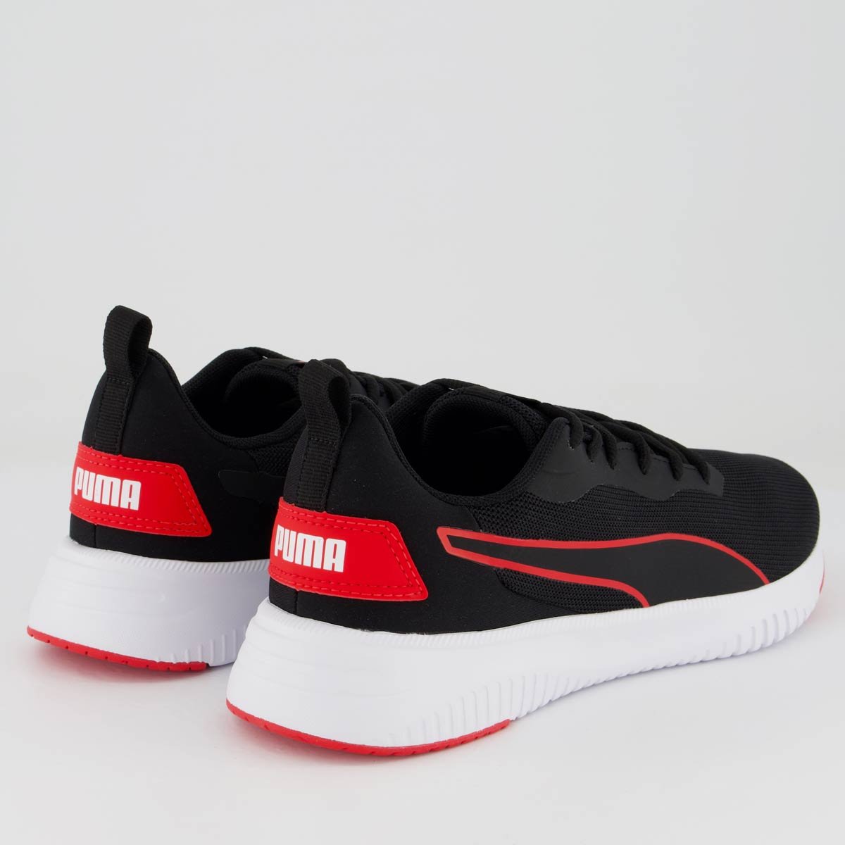 Tênis Puma Flyer Flex BDP Preto e Vermelho Preto 3
