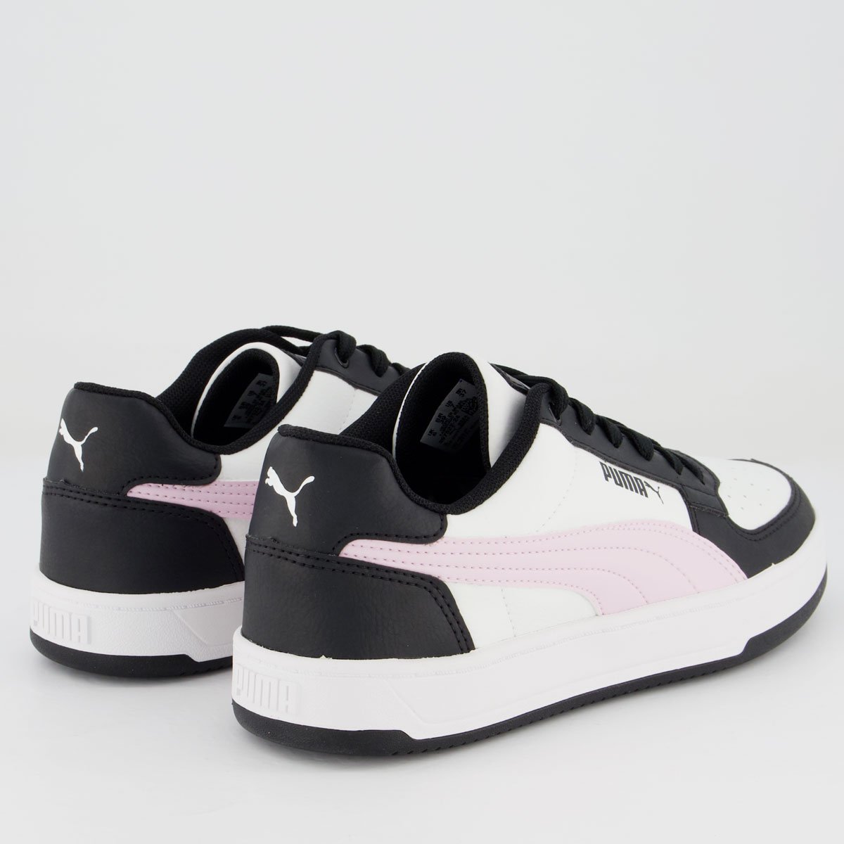 Tênis Puma Caven 2.0 BDP Feminino Branco Preto/Branco 3
