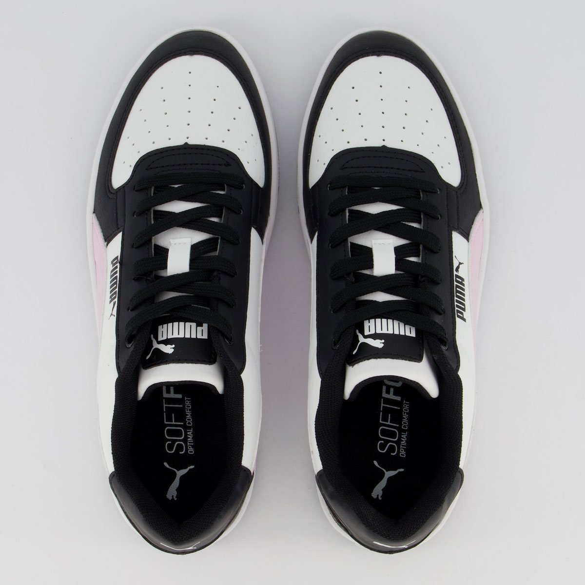 Tênis Puma Caven 2.0 BDP Feminino Branco Preto/Branco 4