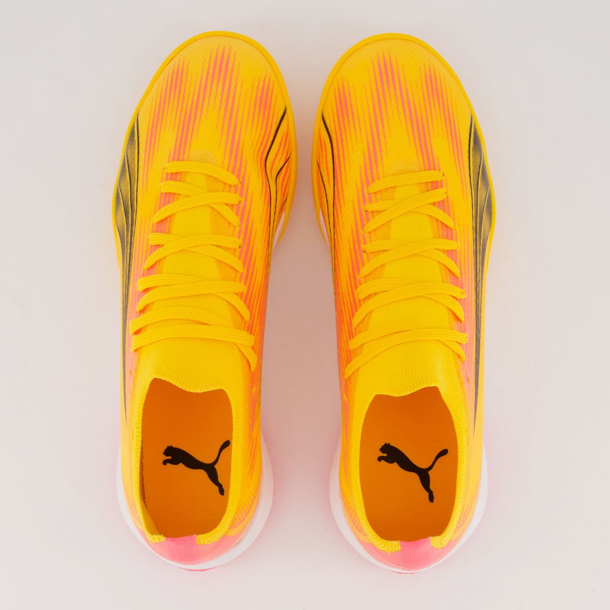 Chuteira Puma Ultra Match TT BDP Society Laranja Neon Laranja 4