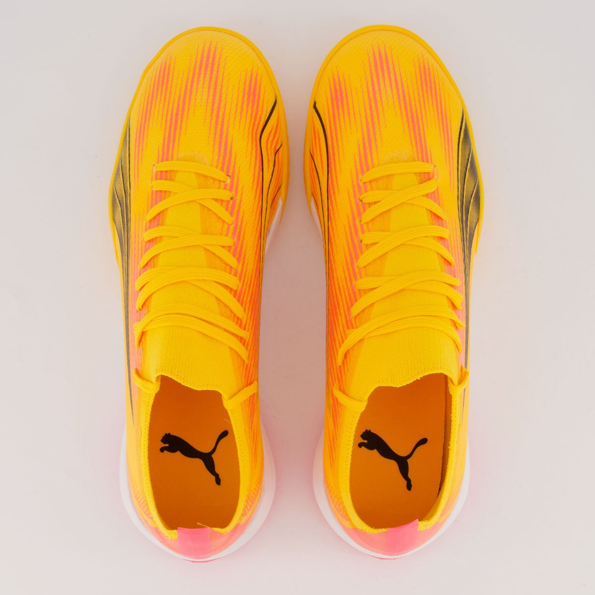 Chuteira Puma Ultra Match IT BDP Futsal Laranja Neon Laranja 4