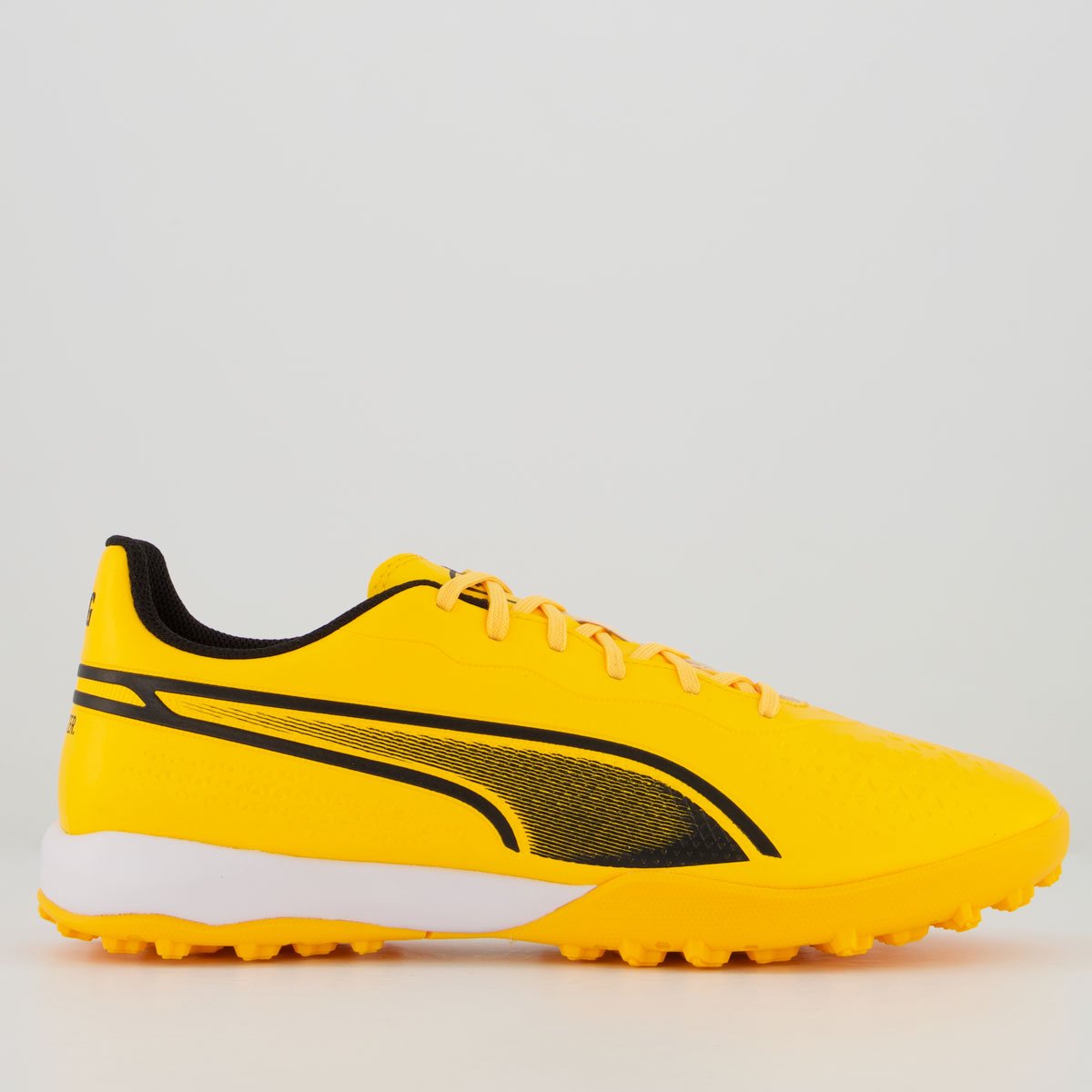 Chuteira Puma King Match TT Society Amarela Amarelo 1