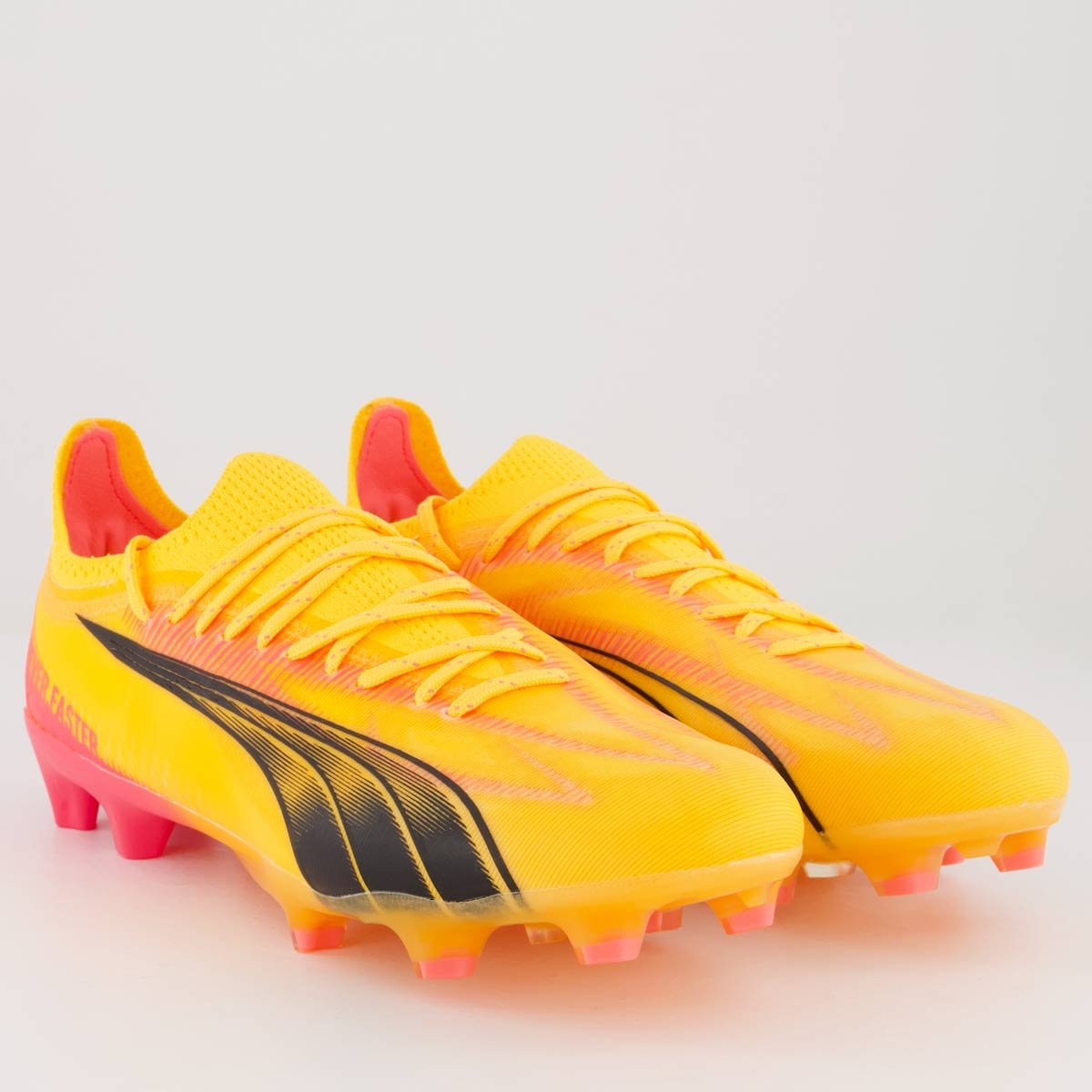 Chuteira Puma Ultra Ultimate FG/AG Campo Laranja Neon Laranja 2