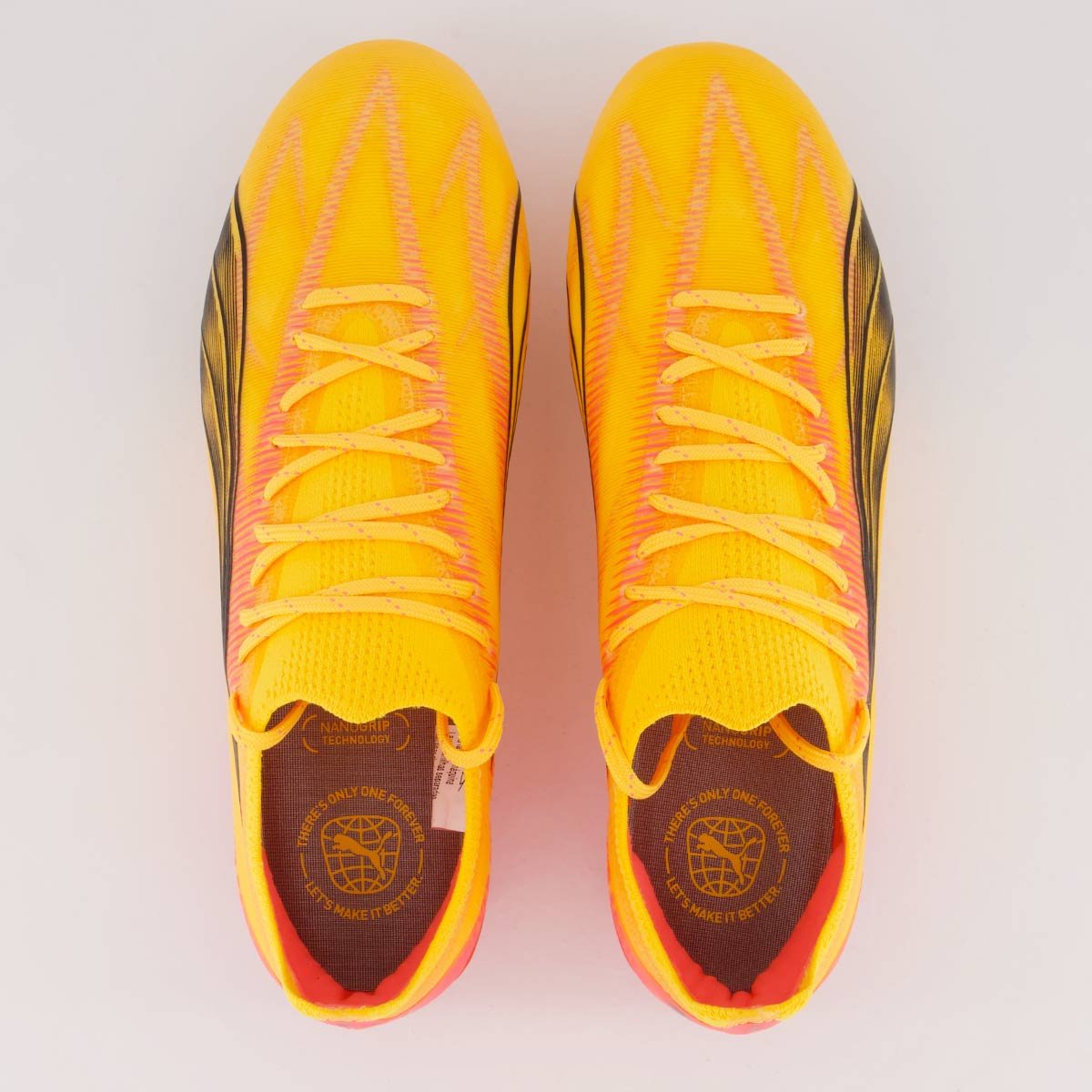 Chuteira Puma Ultra Ultimate FG/AG Campo Laranja Neon Laranja 4