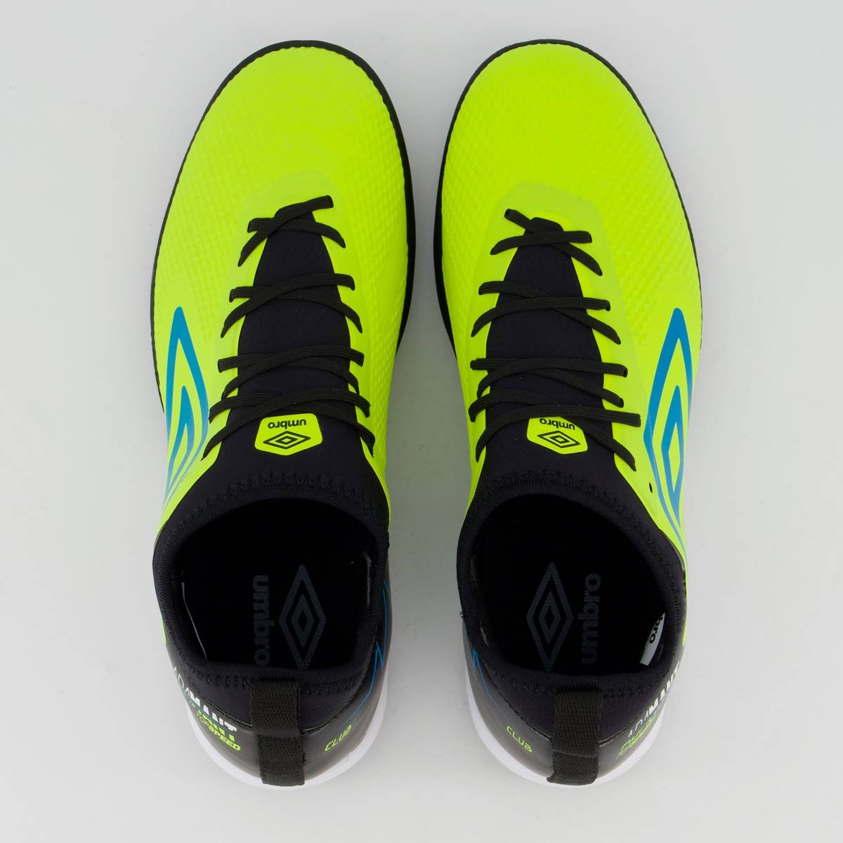 Chuteira Umbro Adamant Top Speed Club Society Verde Fluorescente Verde 4