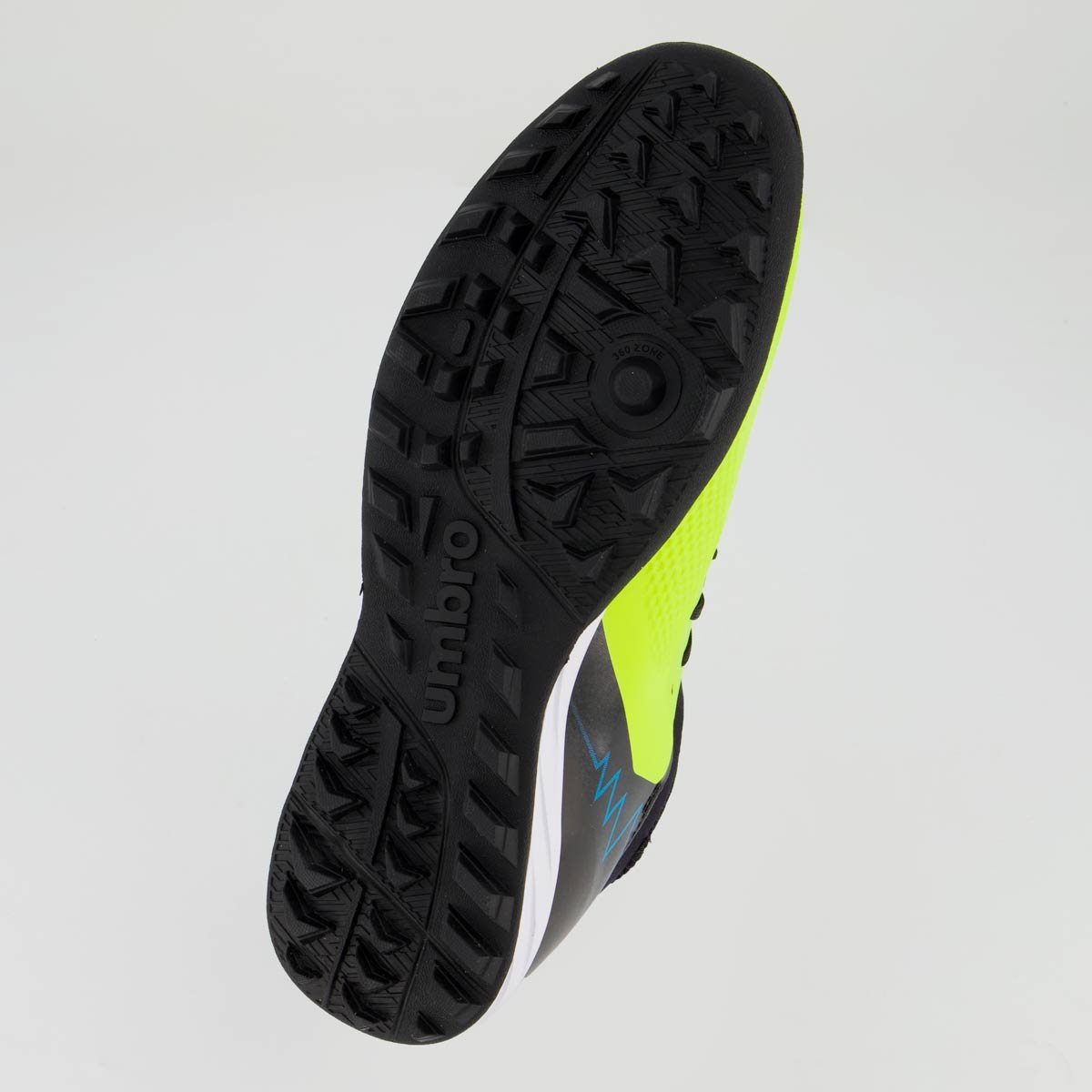 Chuteira Umbro Adamant Top Speed Club Society Verde Fluorescente Verde 5