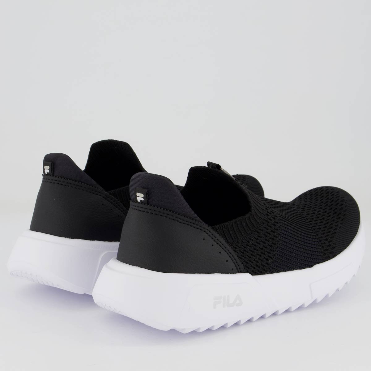 Tênis Fila Calzini II Feminino Preto e Branco Preto/Branco 3