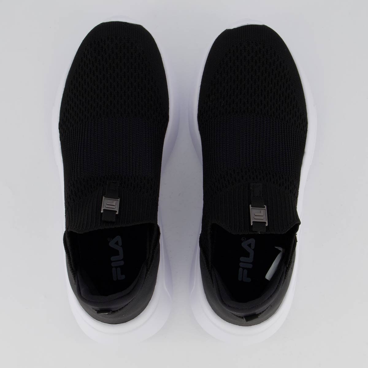 Tênis Fila Calzini II Feminino Preto e Branco Preto/Branco 4