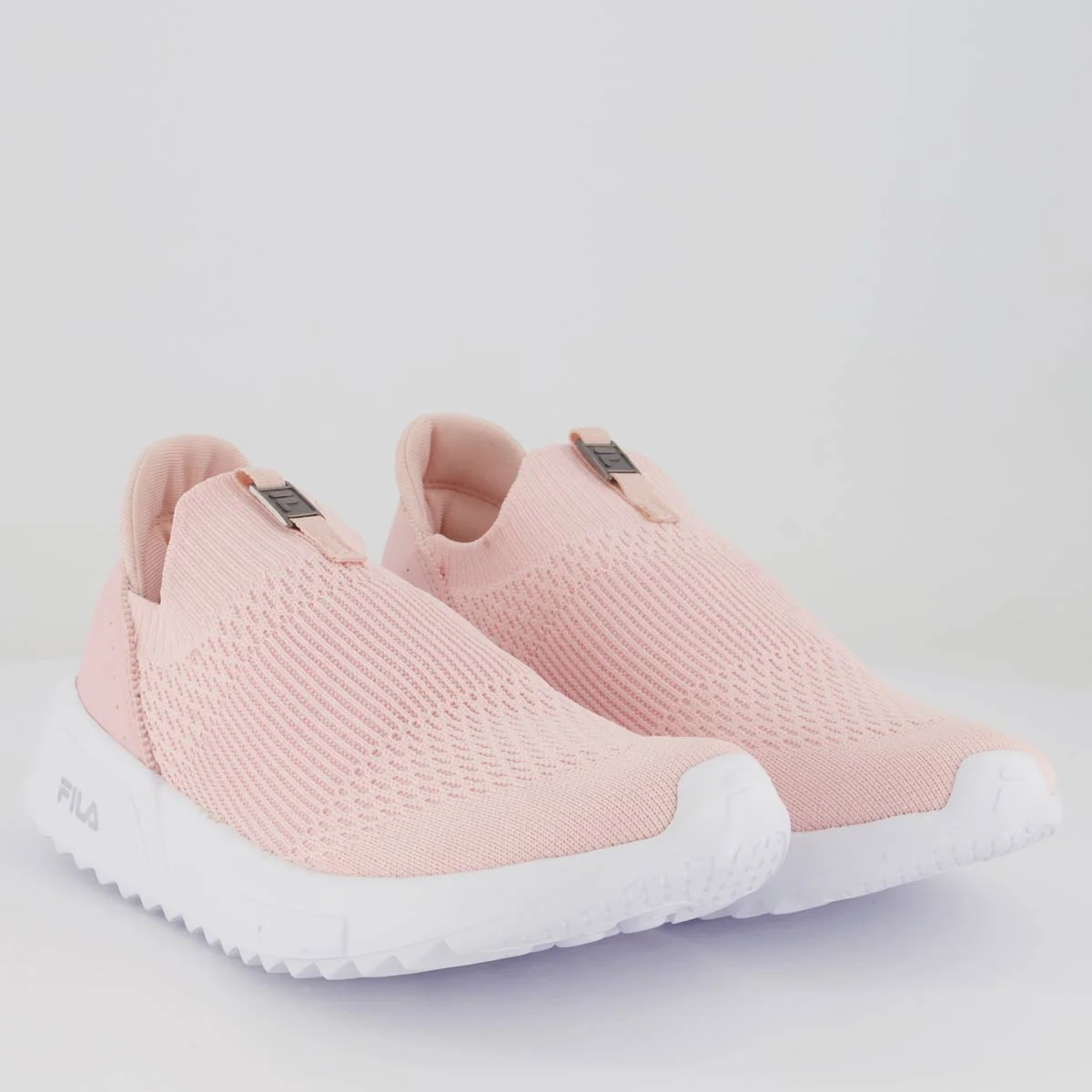 Tênis Fila Calzini II Feminino Rosa e Branco Rosa 2