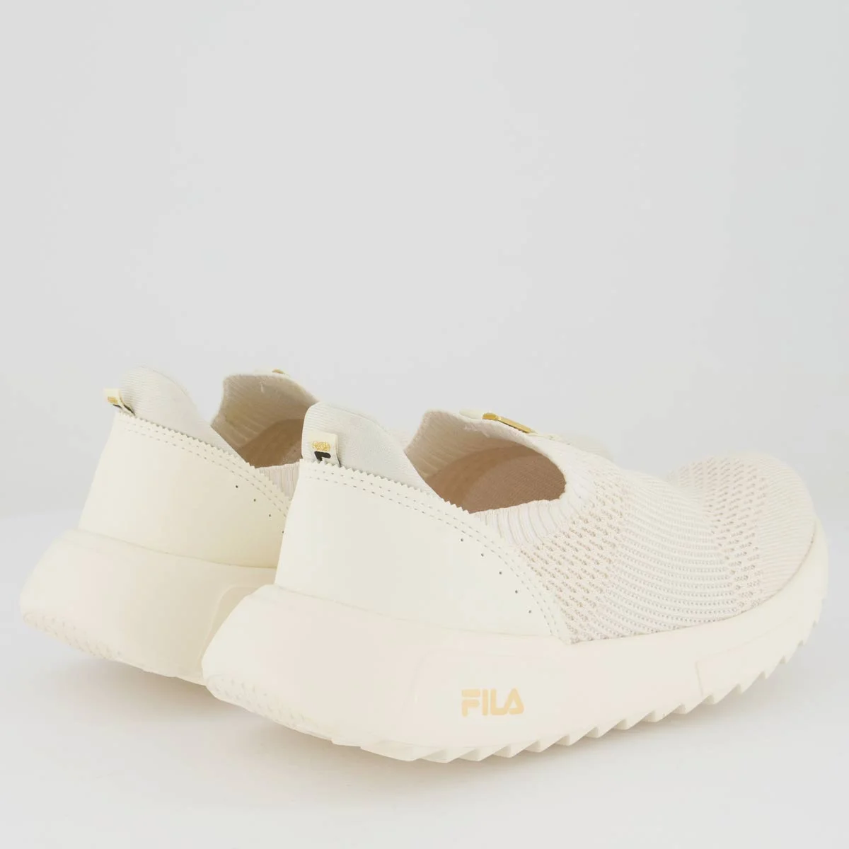 Tênis Fila Calzini II Feminino Bege e Dourado Bege/Dourado 3