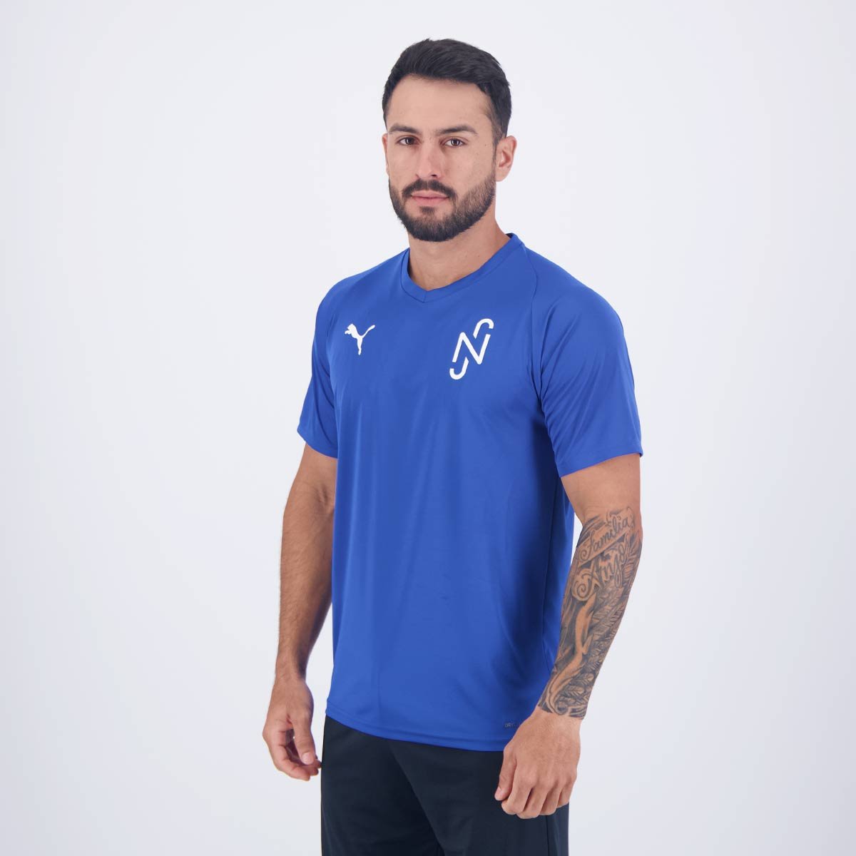 Camisa Puma Neymar Jr NJR Core Azul Azul 3