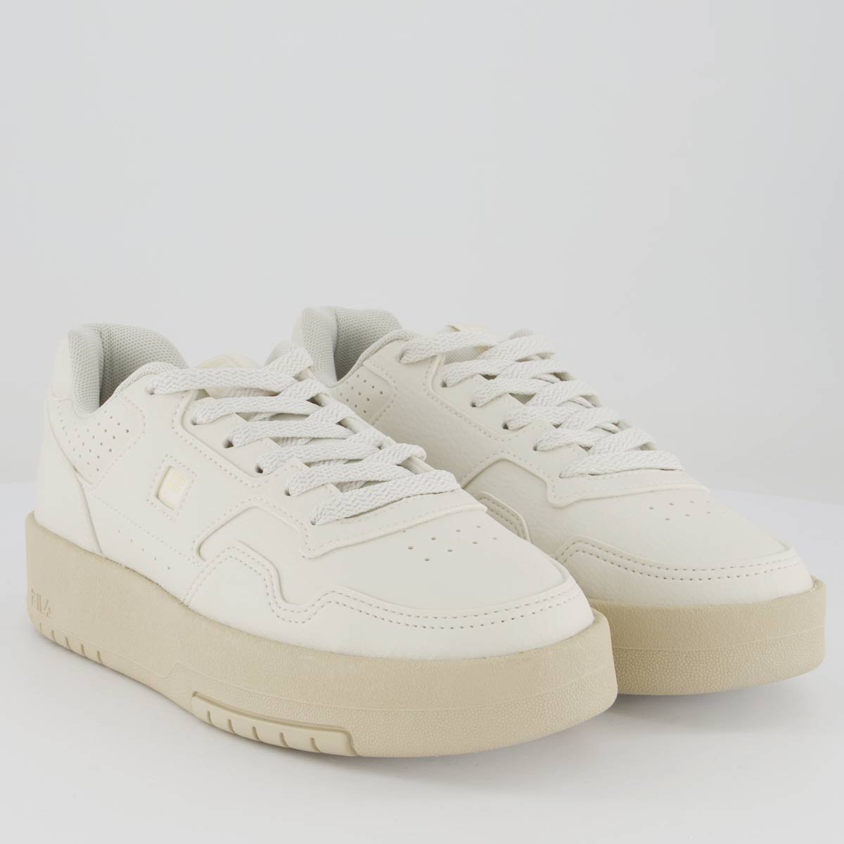 Tênis Fila Ardenza Feminino Branco e Bege Bege 2
